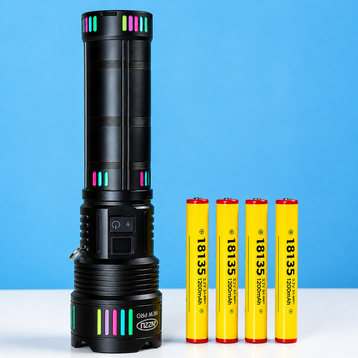 KEZU KH-W512 3000LM Rechargeable LED Torch Light - 48000mAh